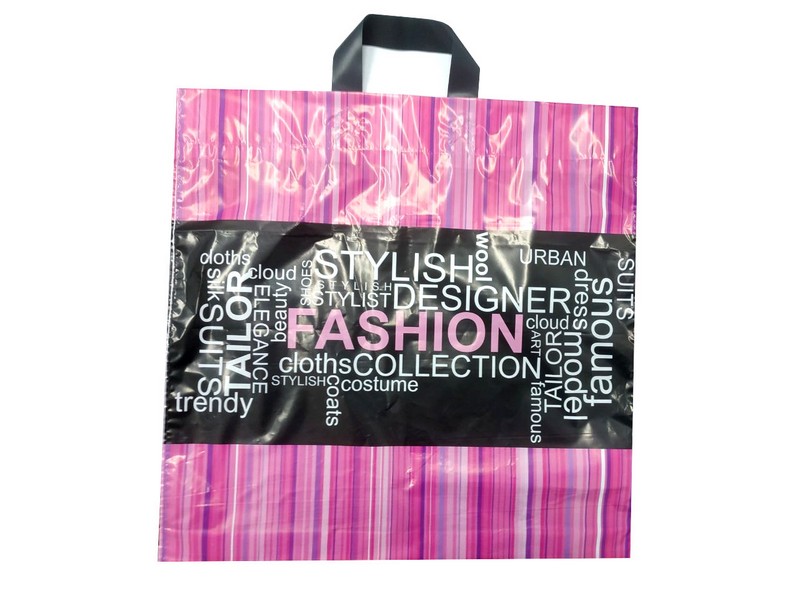 Донецк игрушка оптом Пакет полиэтиленовый с петлевой ручкой "ШОППИНГ" 45*45см