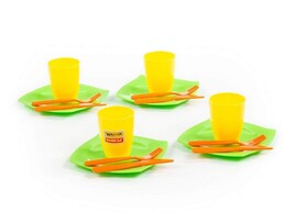 Набор посуды "Столовый" на 4 персоны 16 эл. в сеточке доставка оптом в Донецк