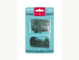 Крючки из стальной проволоки 100 шт-4 см, 50 шт-6 см. Арт.88560