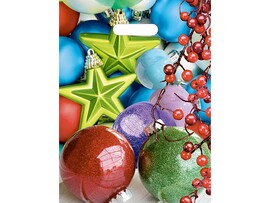 Пакет п/э выруб. «Новогодний глянец» 30*40 см. НФ-00000907 (кратно 25)