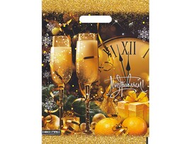 Пакет п/э выруб. «Фужеры» 30*40 см. НФ-00006728 (кратно 25)