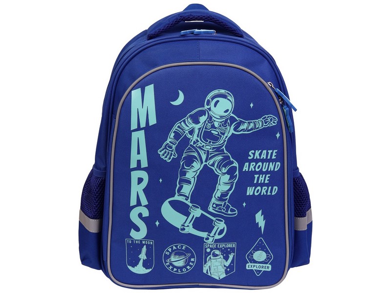 Донецк игрушка оптом Рюкзак ортопедический «КОСМИЧЕСКОЕ ПРИКЛЮЧЕНИЕ» 29*38,5*13,5 см (2 отделения)