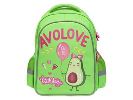 Рюкзак ортопедический «ВЕСЕЛЫЙ АВОКАДО» 29*38,5*13,5 см (2 отделения) доставка оптом в Донецк