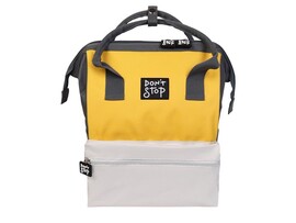 Рюкзак-сумка «ЖЕЛТАЯ КОЛЛЕКЦИЯ» 35*28*13 см (на молнии, полиэстер, 3 наружных кармана) доставка оптом в Донецк