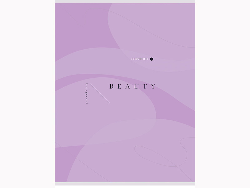 Тетрадь А4 48 л. "Очарование минимализма-2" клетка. 48-8785