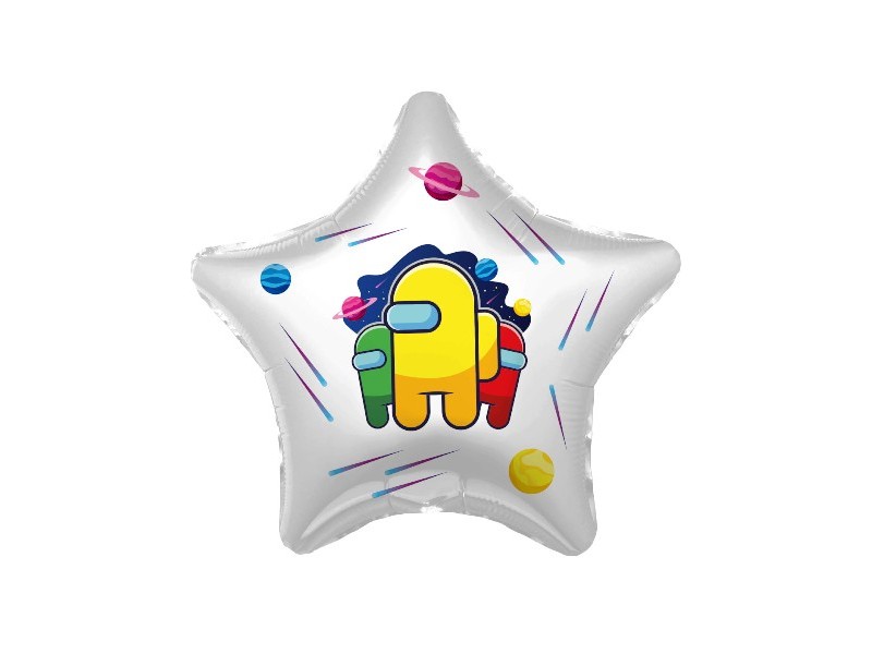 Донецк игрушка оптом Шар-звезда «Космонавтики» 48 см 220335