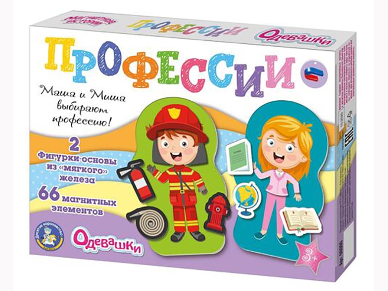 Игра магн. Одевашки Профессии Арт.04112