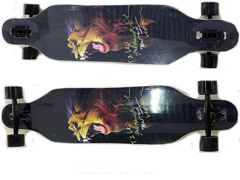 Донецк игрушка оптом Лонгборд 105*23,5 см (колеса ПУ, металл. крепление) 902B