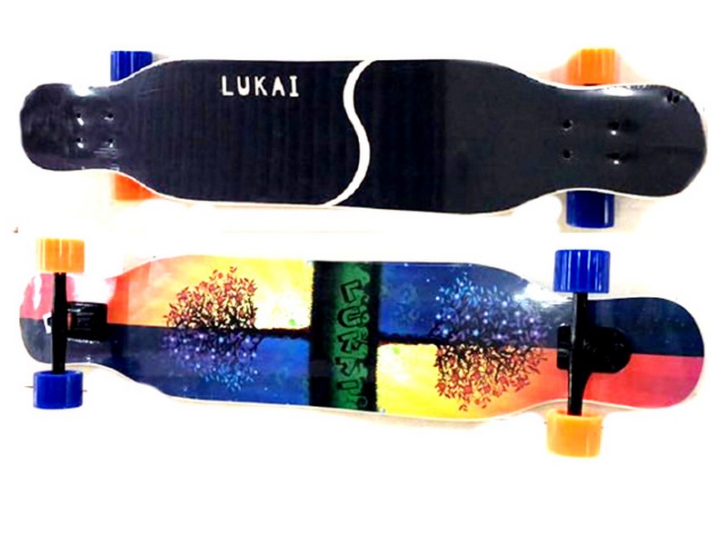 Донецк игрушка оптом Лонгборд 110*22,5 см (колеса ПУ, металл. крепление) 43A