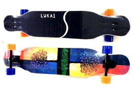 Лонгборд 110*22,5 см (колеса ПУ, металл. крепление) 43A доставка оптом в Донецк