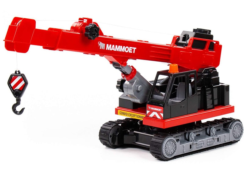 "MAMMOET" "Монолит", гусеничный кран 43 см (в сеточке)