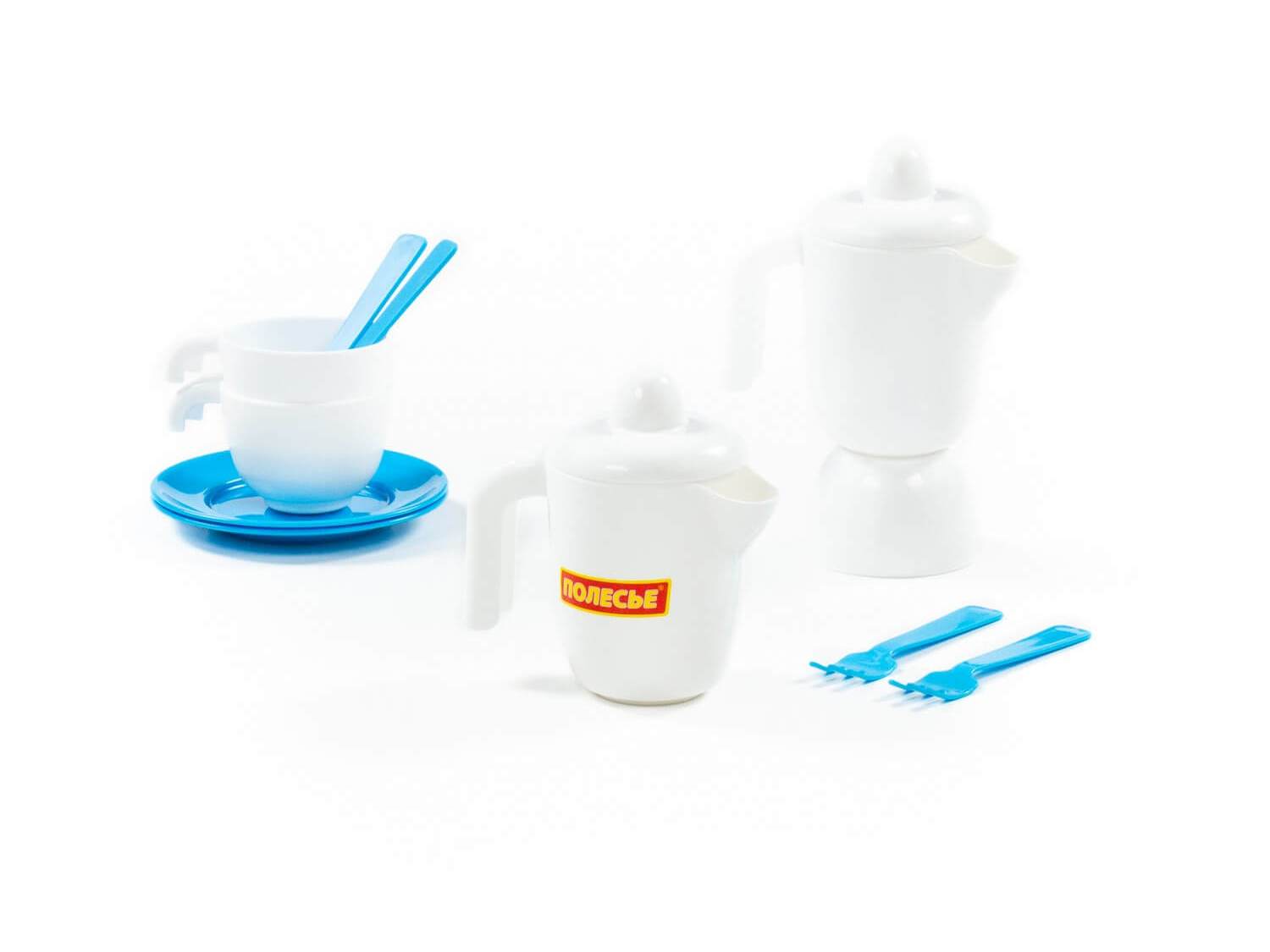 Донецк игрушка оптом Набор посуды "TOP chef" на 2 персоны 12 эл. в сеточке