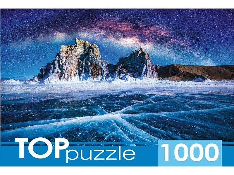 TOPpuzzle. Пазлы 1000 эл. Зимний Байкал. ШТТП1000-9857