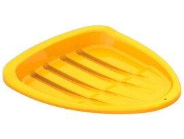 Ледянка треугольная желтая 43*37 см 014/1 доставка оптом в Донецк