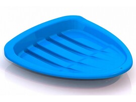 Ледянка треугольная голубая 43*37 см 014/2 доставка оптом в Донецк