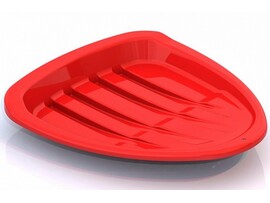 Ледянка треугольная красная 43*37 см 014/3 доставка оптом в Донецк