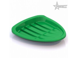 Ледянка треугольная зеленая 43*37 см 014/4 доставка оптом в Донецк