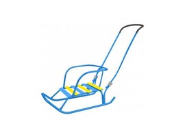 Санки детские "Ветерок 6" голубые доставка оптом в Донецк