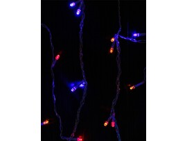 Гирлянда ЗАНАВЕС 3*1 м, 200 разноцветных ламп, прозрачная нить, 8 режимов НУ-1018 доставка оптом в Донецк