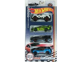 Набор металл. машинок "Hot Wheels" 4 шт., 20*11 см в кор. 609-3