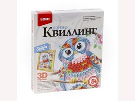 Квиллинг. Панно "Совушка"