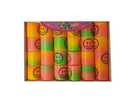 Пружинка-радуга «Смайлики» 3,5*3,5*3,5 см E1214X доставка оптом в Донецк