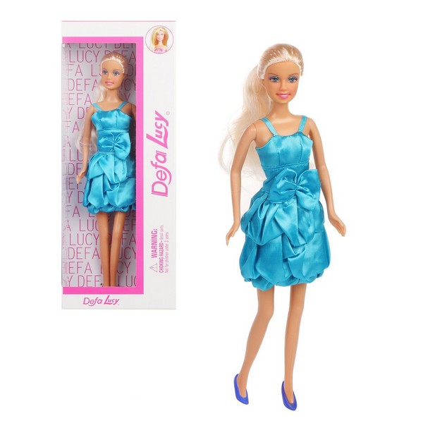 Донецк игрушка оптом Кукла 30 см «Defa Luсy» в кор. 8138 blue