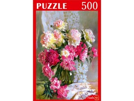 ПАЗЛЫ 500 элементов. С. ГОРЯЧЕВА «ПИОНЫ» доставка оптом в Донецк