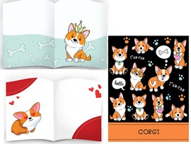 Блокнот позит.настроения. CORGI/Изд.Malamalama