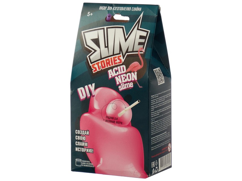 Донецк игрушка оптом Набор для изготовления слаймов «Slime Stories. Acid neon"