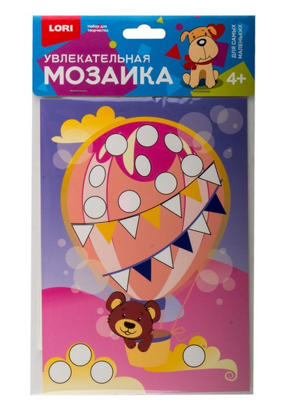 Донецк игрушка оптом Мозаика увлекательная "Мишка на шаре"