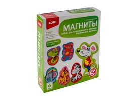 Магниты из гипса "Озорные зверята" 6 форм доставка оптом в Донецк