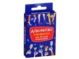 Карточная игра Алкомикс 18+, 32 карт.  ИН-2231