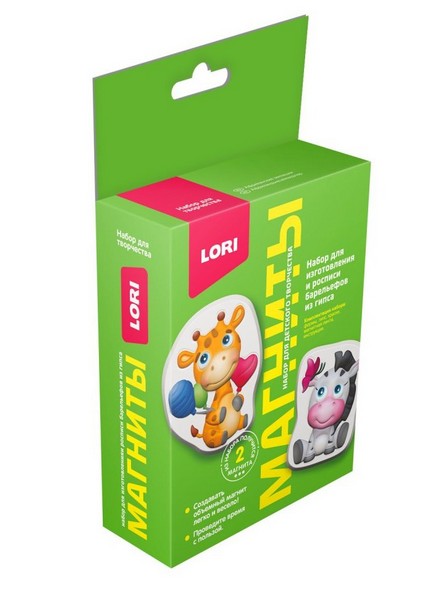 Донецк игрушка оптом Магниты из гипса "Африканские милашки" 2 формы