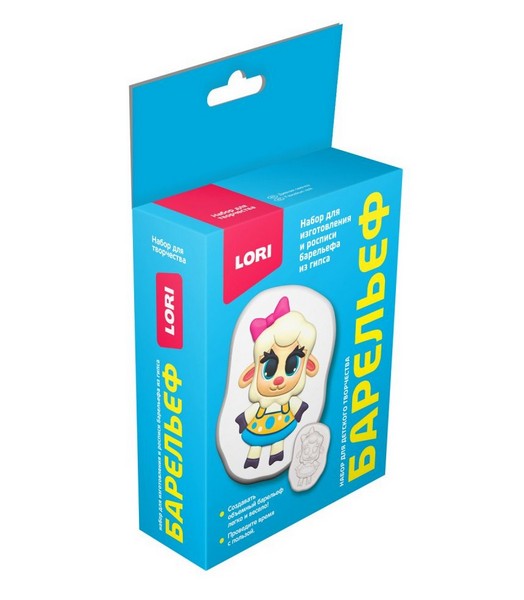 Донецк игрушка оптом Барельеф из гипса "Дивная овечка"