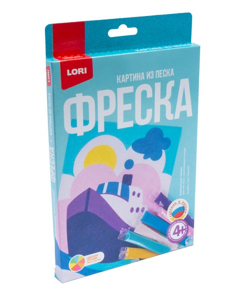 Донецк игрушка оптом Картинка из песка. Фреска "Корабль"