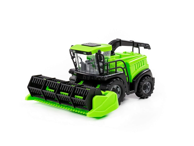 Комбайн "Полесье" №1 26 см инерц. (зелёный) (в сеточке)