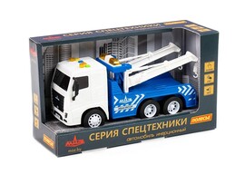 МАЗ, автомобиль-эвакуатор 26 см инерц. (свет и звук) (в коробке)