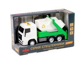 МАЗ, автомобиль-контейнеровоз 26 см инерц. (свет и звук) (в коробке)