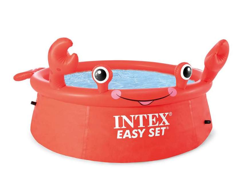 Донецк игрушка оптом Бассейн "СЧАСТЛИВЫЙ КРАБ" 183*51см, 886л 26100NP