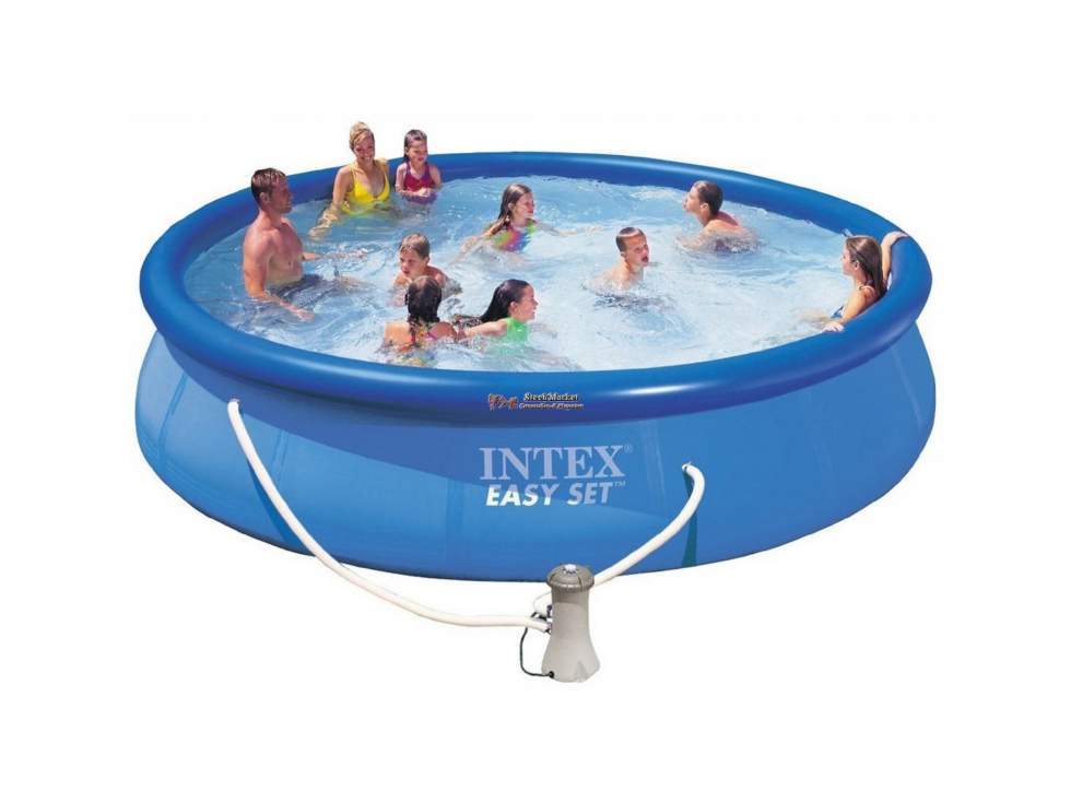 Донецк игрушка оптом Бассейн 366*76см, фильтр-насос, 5621л 28132GN