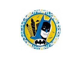 Тарелка бум. Batman 23 см, 6 шт. Арт.302603