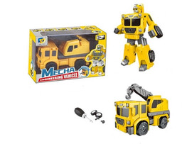 Трансформер-машинка «СТРОЙКА» 11*7*4 см в кор. D622-H194B доставка оптом в Донецк