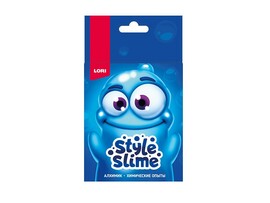 Химические опыты Style Slime "Голубой"