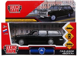 Машина металл. ГАЗ-2402 Волга 12 см, дв., багаж. Технопарк