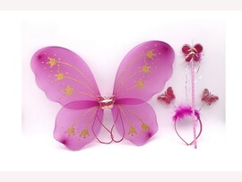 Маскарадный набор (крылья бабочки, ободок, волшебная палочка) 3859Е доставка оптом в Донецк