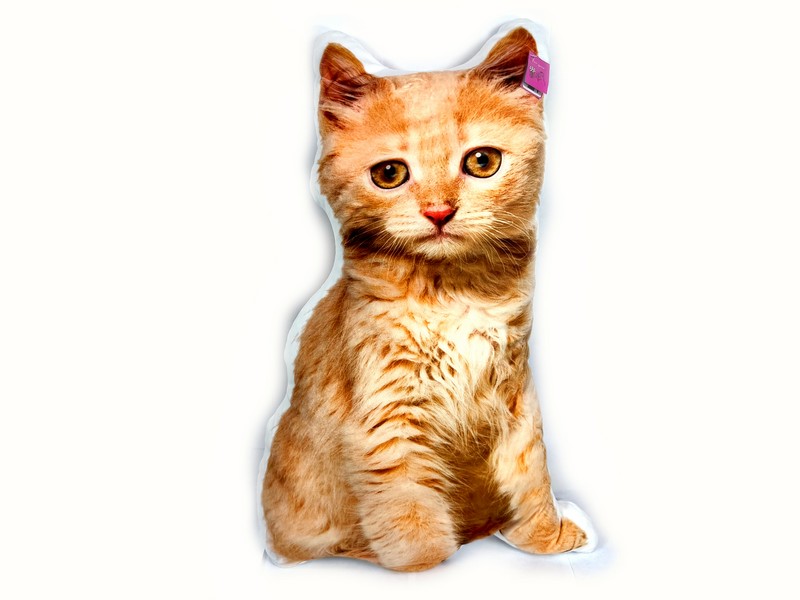 Донецк игрушка оптом Подушка-игрушка Кошка Ангорская 67см FPАB-001