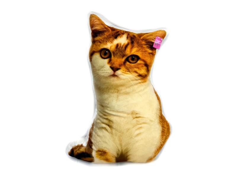 Донецк игрушка оптом Подушка-игрушка Кошка Британская 68см FPАВ-002