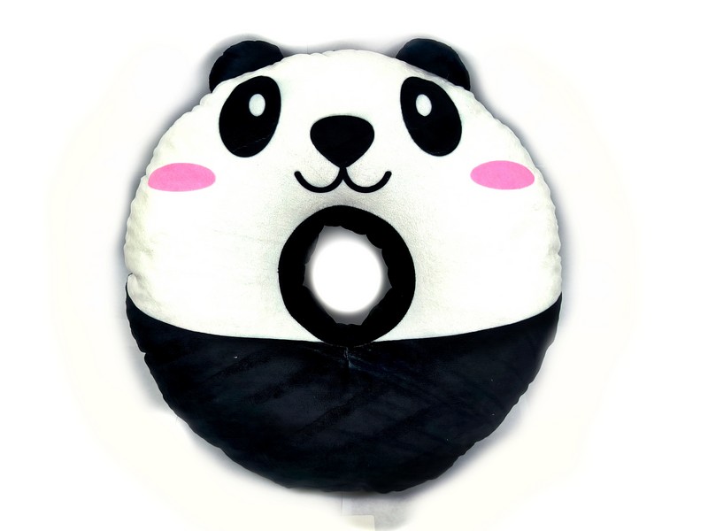 Донецк игрушка оптом Подушка-игрушка Пончик Панда 48*48см BAV-001