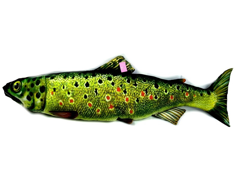 Донецк игрушка оптом Подушка-игрушка Рыба Форель 120см FPAB-302